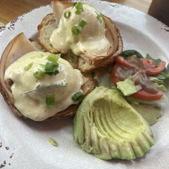 La Grignote - Eggs Benedict with turkey - Bakeries Near Me - Key West, Florida La Grignote - Eggs Benedict with turkey - Bakeries Near Me - Key West, Florida