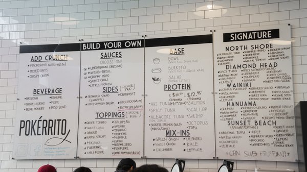 Menu photo 4 Pokérrito Vancouver, BC