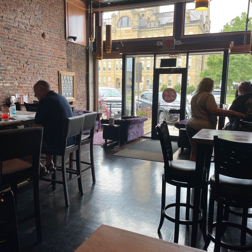 A big city bar in a small town. A big city bar in a small town.