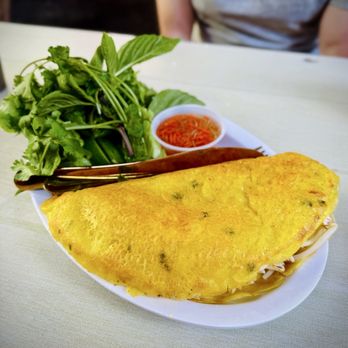 Friendship Kitchen - Shrimp/Tofu Crispy Crepe bnh xo. We chose shrimp - Vietnamese Near Me - Portland, Oregon Friendship Kitchen - Shrimp/Tofu Crispy Crepe bnh xo. We chose shrimp - Vietnamese Near Me - Portland, Oregon