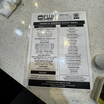 Fuji Sushi Buffet - Sushi Bars Near Me - Vacaville, California