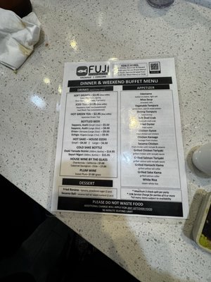 Menu photo 3 Fuji Sushi Buffet Vacaville, CA