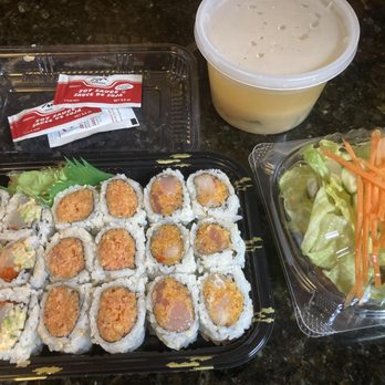 U-Sushi - Lunch special 3 rolls - Sushi Bars Near Me - Brookline, Massachusetts