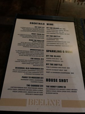 Menu photo 2 The Beeline Columbus, OH
