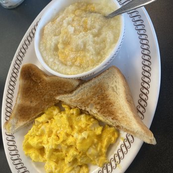 Waffle House - S Pearson Rd - a breakfast of scrambled eggs and toast - Breakfast & Brunch Near Me - Pearl, Mississippi Waffle House - S Pearson Rd - a breakfast of scrambled eggs and toast - Breakfast & Brunch Near Me - Pearl, Mississippi