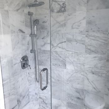 Koka Construction - A finished shower. - Carpenters Near Me Koka Construction - A finished shower. - Carpenters Near Me