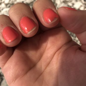 Happy Nails - Day two after getting them done again - Nail Salons Near Me - Fort Worth, Texas
