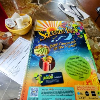Squeeze In - Collecting my birthday freebie - Breakfast & Brunch Near Me - Reno, Nevada