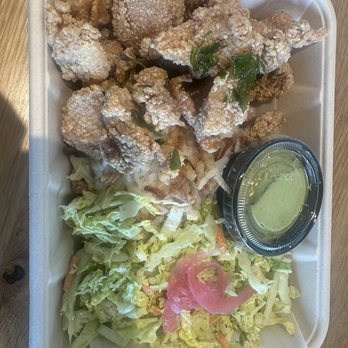 Bopomofo Cafe - Popcorn chicken and coleslaw - Sandwiches Near Me - San Diego, California