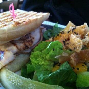Heska's Sugar Shack - Oriental salad and cranberry turkey sandwich - Sandwiches Near Me - Mentone, California