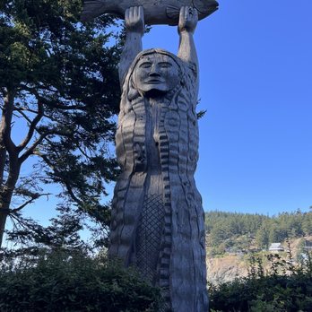 Rosario Beach - Maiden of Deception Pass sculpture - Beaches Near Me Rosario Beach - Maiden of Deception Pass sculpture - Beaches Near Me