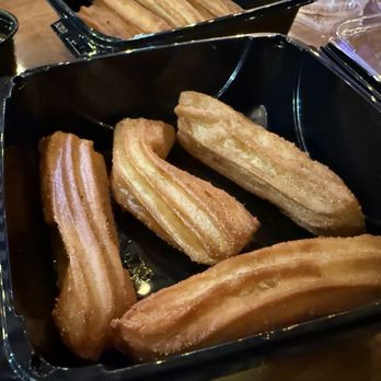 Beasties - Churros are light and flaky with great sauces to dip. - Mexican Near Me - Long Beach, California