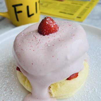 Flipper's - Strawberry pancake - Pancakes Near Me - West Hollywood, California Flipper's - Strawberry pancake - Pancakes Near Me - West Hollywood, California