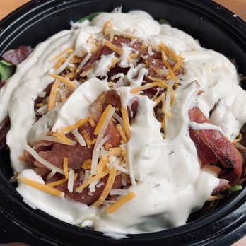 Subway - Protein Bowl with Ham, Chicken & Bacon. Lettuces, spinach, tomatoes, pickles, cheese & ranch dressing . - Sandwiches Near Me - Caledonia, Mississippi Subway - Protein Bowl with Ham, Chicken & Bacon. Lettuces, spinach, tomatoes, pickles, cheese & ranch dressing . - Sandwiches Near Me - Caledonia, Mississippi