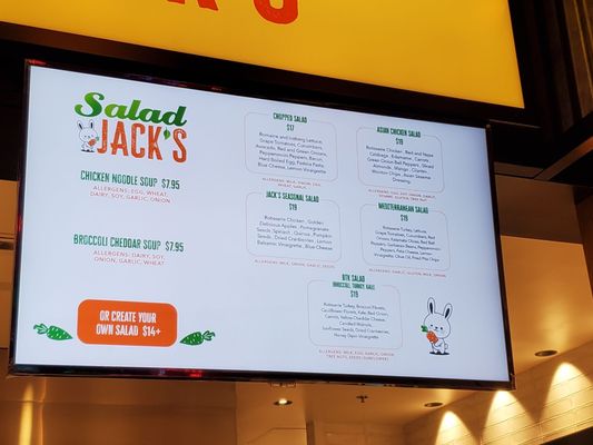 Menu photo 1 Salad Jack's Las Vegas, NV