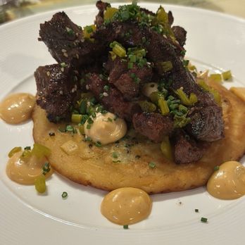 LeGrand Kitchen - Hawaiian Kalbi with kimchi pancake - New American Near Me - Norfolk, Virginia