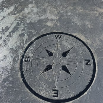 MS Cement & Waterproofing - Beautiful stamp job with compass - Masonry/Concrete Near Me MS Cement & Waterproofing - Beautiful stamp job with compass - Masonry/Concrete Near Me