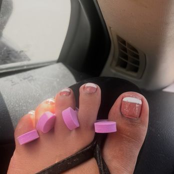 Venetian Nail Spa - I was looking at my pictures and remembered when I went to my car to cry because of how bad my toes were - Nail Salons Near Me - Daytona Beach, Florida