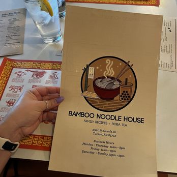 Bamboo Noodle House - Bubble Tea Near Me - Tucson, Arizona