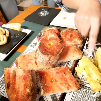 O'Toxo 3 Hermanos - One of the best restaurants I had on my trip. Very nice tapas and the best sangria I've drunk. You have to try it by yourself - Spanish Near Me - Barcelona, B