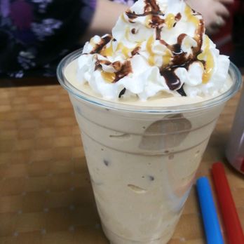 Fundae Sundaes - A Pecan Praline turtle milkshake. We shared it. It was super Yummy!!!! - Ice Cream & Frozen Yogurt Near Me Fundae Sundaes - A Pecan Praline turtle milkshake. We shared it. It was super Yummy!!!! - Ice Cream & Frozen Yogurt Near Me
