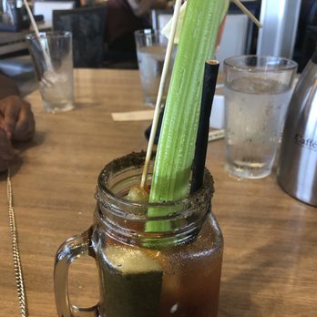 Hash Kitchen - Bloody Mary after the fact. It was very good - Breakfast & Brunch Near Me - Chandler, Arizona