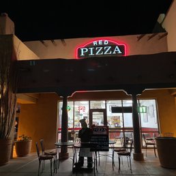 outside of restaurant at night outside of restaurant at night