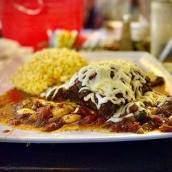 House of Kebab - Eggplant Masaka Plate. 4 out of 5. Good flavor, good pilaf and portions. Very rich. Something you wouldn't have more than once a month.
