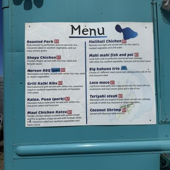 Lahaina Grindz - Menu - Hawaiian Near Me - Lahaina, Hawaii Lahaina Grindz - Menu - Hawaiian Near Me - Lahaina, Hawaii