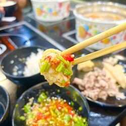 Hawaii Pot Shabu Shabu House - Dumplings & Sauce make the hot pot