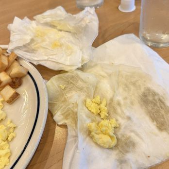 IHOP - Scrambled hjueggs no cheese. Floating in some kind of grease - Breakfast & Brunch Near Me - Columbia, South Carolina