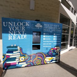 Newbury Park Library - Library Holds Pick-up Locker (2021)