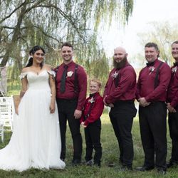 Faith like a Mustard Seed Farm - By the pond after the ceremony