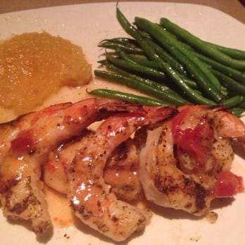 Bonefish Grill - Shrimp and Scallop skewer with Lime Tomato Garlic sauce! - Seafood Near Me - Tampa, Florida
