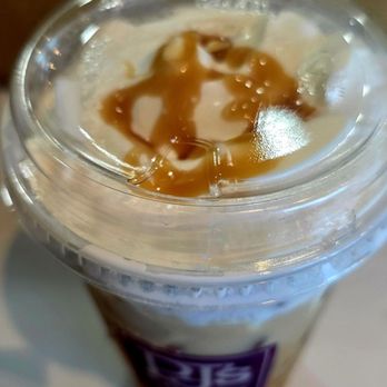 PJ's Coffee - Praline & cream ice latte coffee - Desserts Near Me - Gaithersburg, Maryland