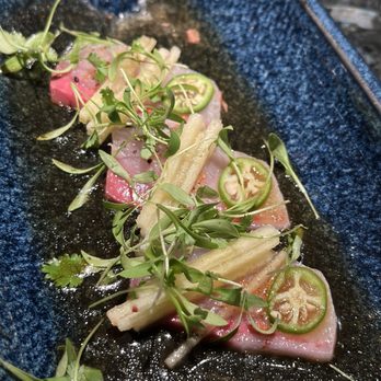 Komé - Hamachi Crudo - Sushi Bars Near Me - Dallas, Texas Komé - Hamachi Crudo - Sushi Bars Near Me - Dallas, Texas