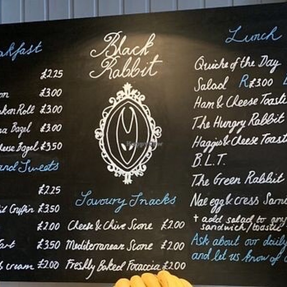 Black Rabbit - Menu - Cafes Near Me - Edinburgh, EDH