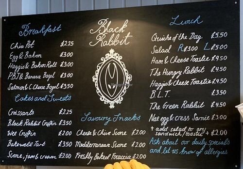 Menu photo 2 Black Rabbit Edinburgh, EDH