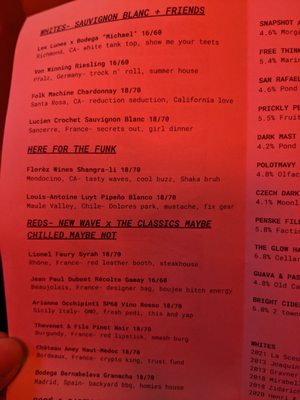 Menu photo 8 Key Klub San Francisco, CA