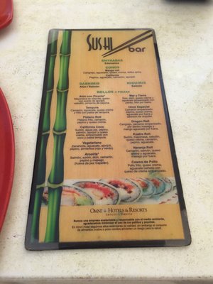 Menu photo 4 Sushi Bar Cancún, ROO