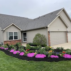 Marvel Bros Lawncare - Want to keep it simple? Give us a call to freshen up that flower bed with mulch!
