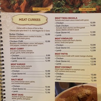 Spice King - Menu - Indian Near Me - Renton, Washington