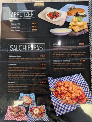 Menu photo 6 Las Brasas Peruvian Fusion Los Angeles, CA