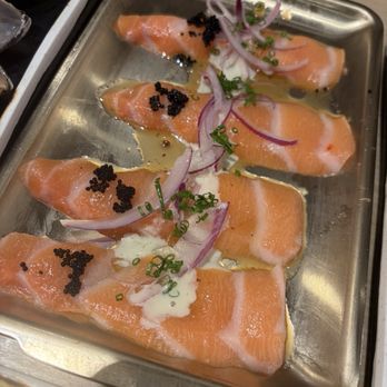 Sushi REV - Salmon carpaccio - Sushi Bars Near Me - Rowland Heights, California