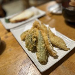Otafuku Restaurant - Eel and vegetable tempura
