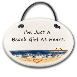 August Ceramics - Just for fun plaque: online retailer www.augustceramicsgifts.com