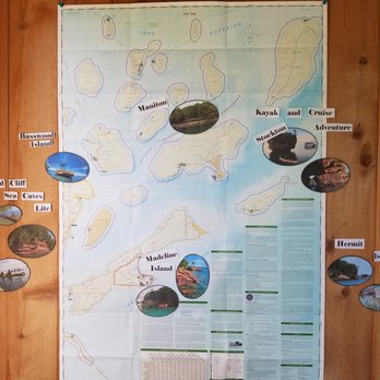 Apostle Islands Kayaking - Some of the different locations you will visit on our tours! - Rafting/Kayaking Near Me - Bayfield, Wisconsin Apostle Islands Kayaking - Some of the different locations you will visit on our tours! - Rafting/Kayaking Near Me - Bayfield, Wisconsin
