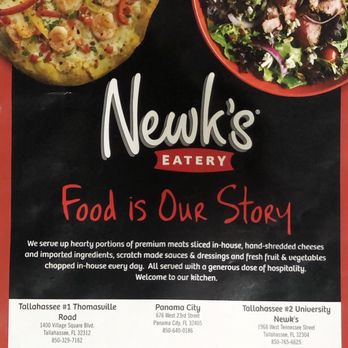 Newk's Eatery - Menu page 1 - Salad Near Me - Panama City, Florida Newk's Eatery - Menu page 1 - Salad Near Me - Panama City, Florida