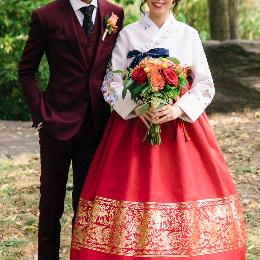 Bride and groom
