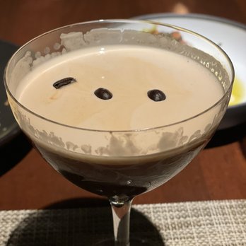 Bludorn - Espresso Martini - New American Near Me - Houston, Texas